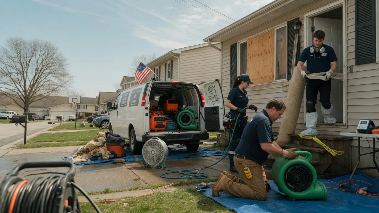 Water Damage Restoration in Junior, WV near me